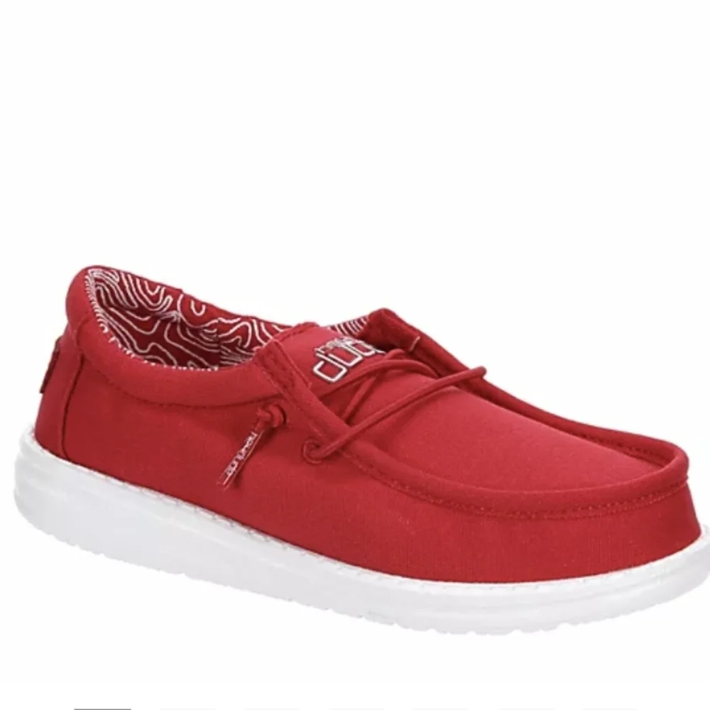 HEY DUDE WALLY YOUTH RED - Picture 6 of 7